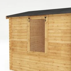 Waltons 2.6m X 3.3m 19mm Log Cabin 16 Waltons 2.6m X 3.3m 19mm Log Cabin -PlantHub Shop SI 006 001 0021 2.6mx3.3m Log Cabin 19mm Studio Detail002