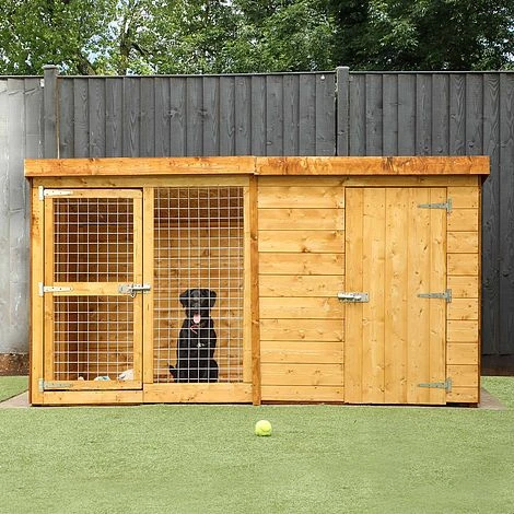 Waltons 8' X 4' Dog Run And Kennel 4 Waltons 8' X 4' Dog Run And Kennel - Image 2