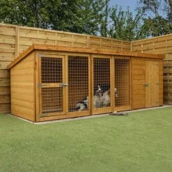 Waltons 12' X 4' Dog Run And Kennel