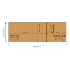 Waltons 12' X 4' Dog Run And Kennel -PlantHub Shop SI 010 001 0004 300dpi 15