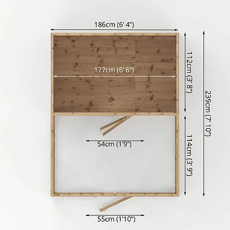 Waltons 8' X 6' Dog Kennel And Run - Image 9