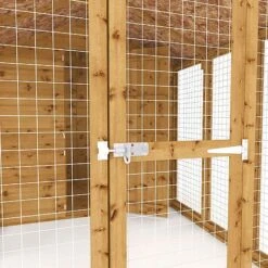 Waltons 10' X 6' Dog Kennel And Run -PlantHub Shop SI 010 001 0006 10x6 Dog Run Extension and Floor Pack Detail005