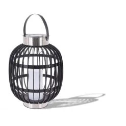 Idooka Large Chrome Solar Lantern 13 Idooka Large Chrome Solar Lantern -PlantHub Shop SOLAR LANTERNS.LARGE .Main