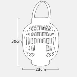 Idooka Large Chrome Solar Lantern 16 Idooka Large Chrome Solar Lantern -PlantHub Shop SOLAR LANTERNS.SMALL .Silhouette