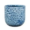 Sapphire Reactive Glaze Planter H21Cm D21Cm -PlantHub Shop SRGP21