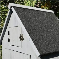 Wooden Sentry Post Storage Shed Grey -PlantHub Shop Sentry 3
