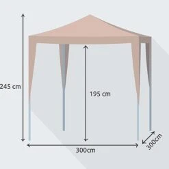 Idooka Pop Up Gazebos- Freestanding Awnings & Canopies & Party Tents -PlantHub Shop Silhouette18