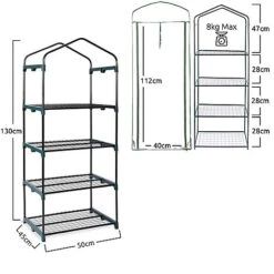 Idooka Pop-Up Plastic Greenhouses 40 Idooka Pop-Up Plastic Greenhouses -PlantHub Shop Silhouette37