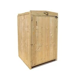 Premium Pressure Treated 2' X 3' Bin Storage Unit -PlantHub Shop Single20Bin20Store