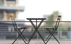 Idooka Acacia Wood Bistro Set -PlantHub Shop Small20Balcony