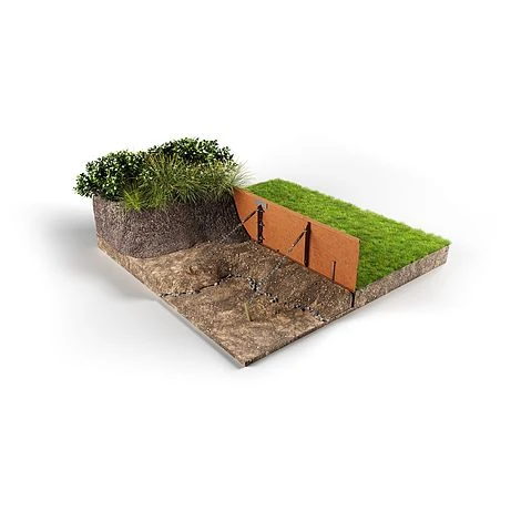 Straightcurve Rigid - Raised Garden Bed 400mm Set Of 2 Weathering Steel 5 Straightcurve Rigid - Raised Garden Bed 400mm Set Of 2 Weathering Steel - Image 3