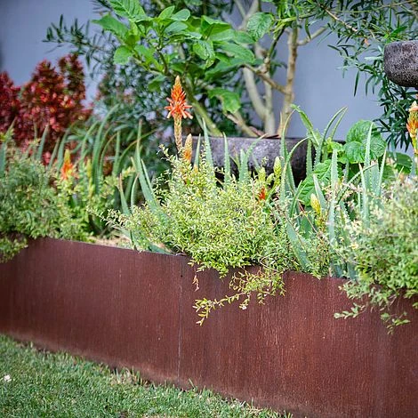 Straightcurve Rigid - Raised Garden Bed 240mm Set Of 2 Weathering Steel 3 Straightcurve Rigid - Raised Garden Bed 240mm Set Of 2 Weathering Steel