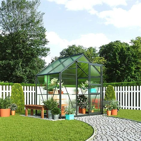 Garden Grow Traditional Greenhouse 6.2 X 4.3 X 6.6ft 8 Garden Grow Traditional Greenhouse 6.2 X 4.3 X 6.6ft - Image 6