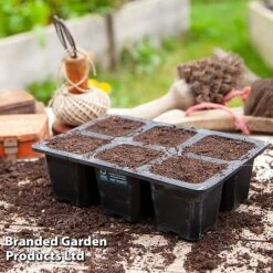 6 Cell XL Natural Rubber Seed Tray 7 6 Cell XL Natural Rubber Seed Tray -PlantHub Shop TRAY 6SEEDNATU S41363