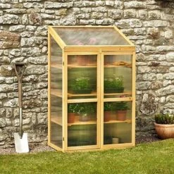 Garden Grow Three-Tier Wooden Cold Frame -PlantHub Shop WEBG39194