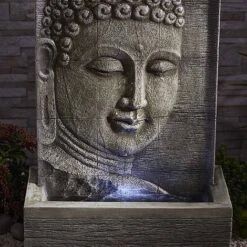 Serenity Buddha Water Wall Feature 7 Serenity Buddha Water Wall Feature -PlantHub Shop WEBG39441