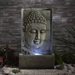 Serenity Buddha Water Wall Feature 8 Serenity Buddha Water Wall Feature -PlantHub Shop WEBG39443