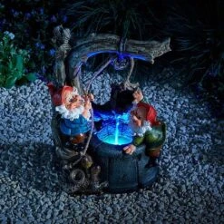 Serenity Gnome Wishing Well Water Feature 10 Serenity Gnome Wishing Well Water Feature -PlantHub Shop WEBG39522