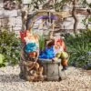 Serenity Gnome Wishing Well Water Feature -PlantHub Shop WEBG39523