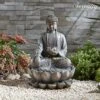 Serenity Sitting Buddha Water Feature -PlantHub Shop WEBG39632