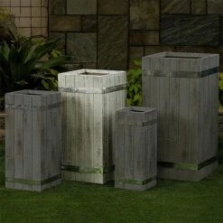 Ottawa Rectangular Vertical Garden Planter -PlantHub Shop WXP1188C 1