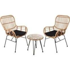 Idooka Rattan Bistro Set -PlantHub Shop X67000030.Main