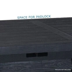 Idooka 362L Black Storage Box 11 Idooka 362L Black Storage Box -PlantHub Shop Y54400890 550405.Padlock