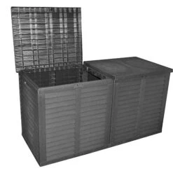 Idooka 750L Black Storage Box -PlantHub Shop Y54400970 553838.Open