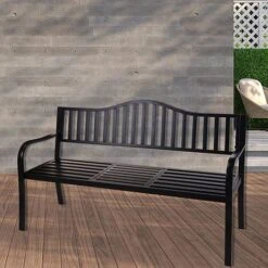 Idooka Folding Black Bench