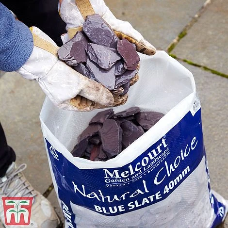 Decorative Blue Slate Aggregate 3 Decorative Blue Slate Aggregate