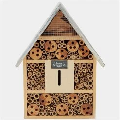 Garden Life Wooden Insect Hotel 7 Garden Life Wooden Insect Hotel -PlantHub Shop c2