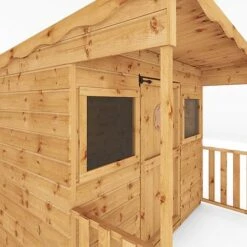 Waltons 6 X 5 Sheriff Pent Wooden Garden Playhouse -PlantHub Shop dahlia playhouse detail003 SI 002 001 0072