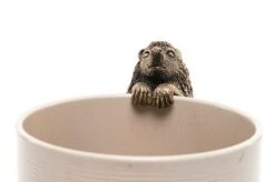 Antique Bronze Coloured Hedgehog Pot Buddy - Pot Hanger -PlantHub Shop j220118 0127