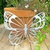Metal Butterfly Garden Or Home Metal Wall Art Ornament Outdoor Insect Decoration 2 Metal Butterfly Garden Or Home Metal Wall Art Ornament Outdoor Insect Decoration -PlantHub Shop s l16002037