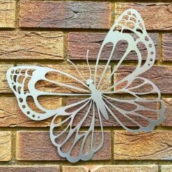 Metal Butterfly Garden Or Home Metal Wall Art Ornament Outdoor Insect Decoration -PlantHub Shop s l16002039