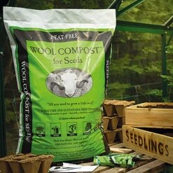 Wool Compost For Seeds -PlantHub Shop wool KC3903 NOW1