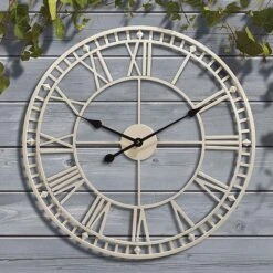 Roman Numeral Garden Wall Clock 11 Roman Numeral Garden Wall Clock -PlantHub Shop z CLOCKG2612